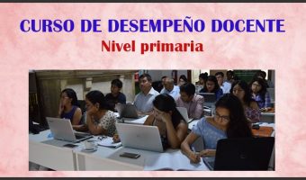 CURSO DESEMPEÑO DOCENTE PRIMARIA