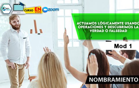 1 Actuamos lógicamente usando operaciones y descubrimos la verdad o falsedad