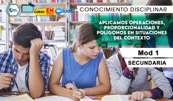 1 Aplicamos operaciones, proporcionalidad y polígonos en situaciones del contexto