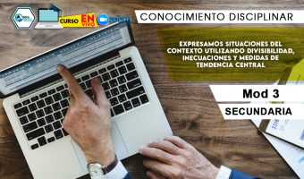 3 Expresamos situaciones del contexto utilizando divisibilidad, inecuaciones y medidas de tendencia central