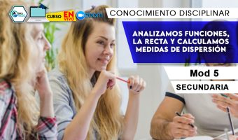 5 Analizamos funciones, la recta y calculamos medidas de dispersión