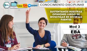 3 Sustentamos nuestras opiniones luego de investigar en diversas fuentes